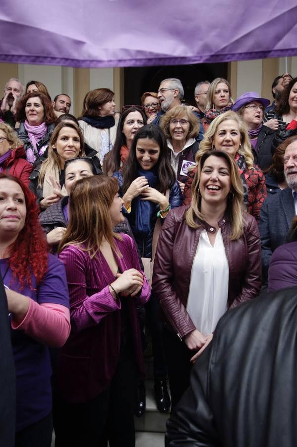 Fotogalería: Así ha sido la mañana del 8M en Sevilla