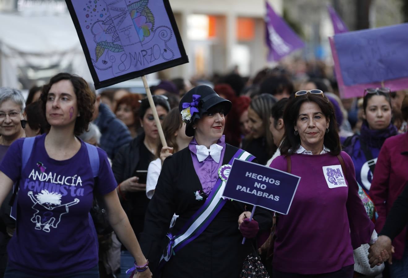 La manifestación del Día de la Mujer, en imágenes