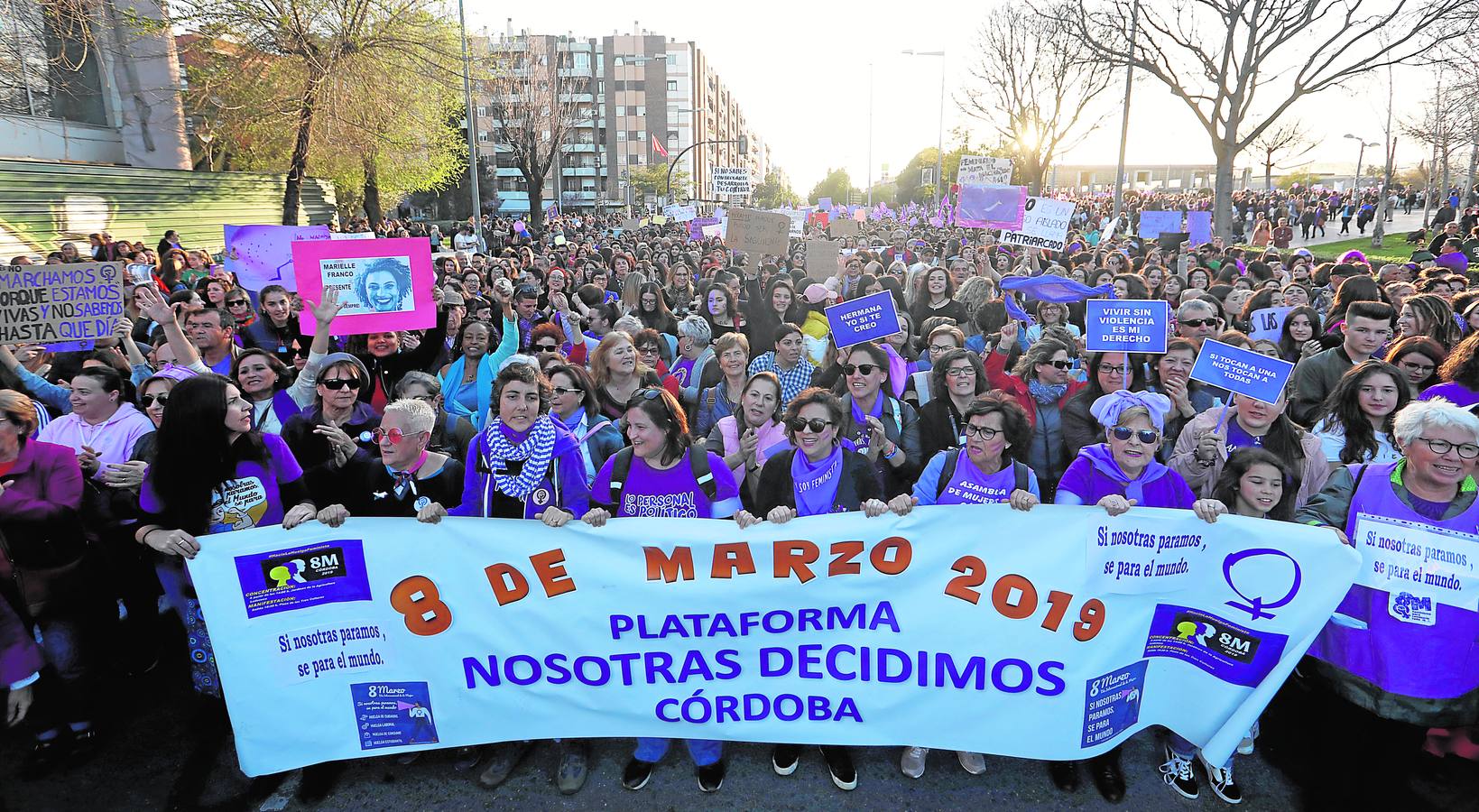 La manifestación del Día de la Mujer, en imágenes