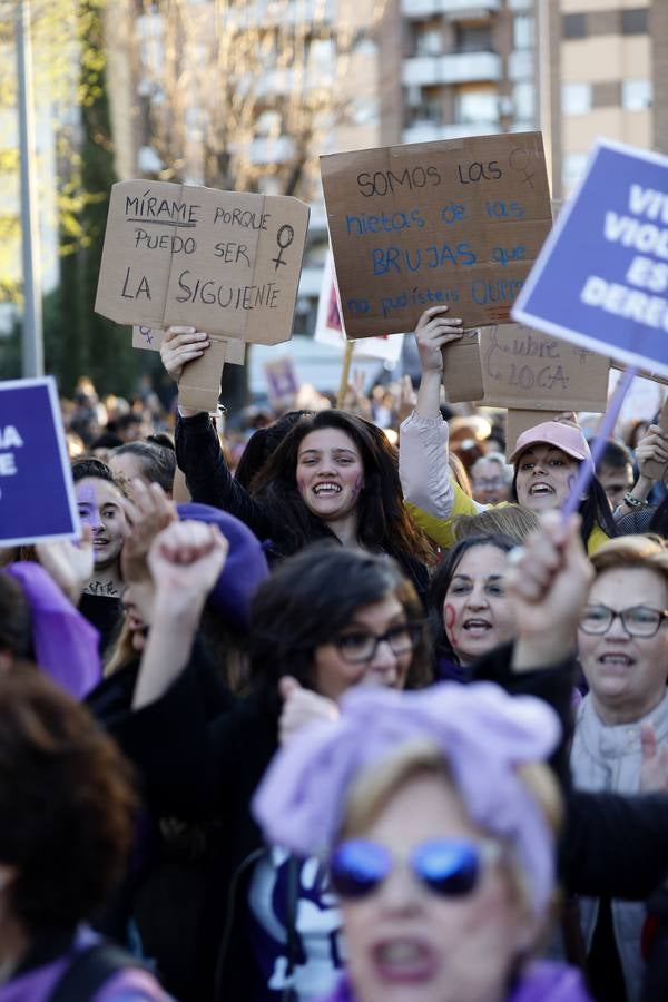 La manifestación del Día de la Mujer, en imágenes