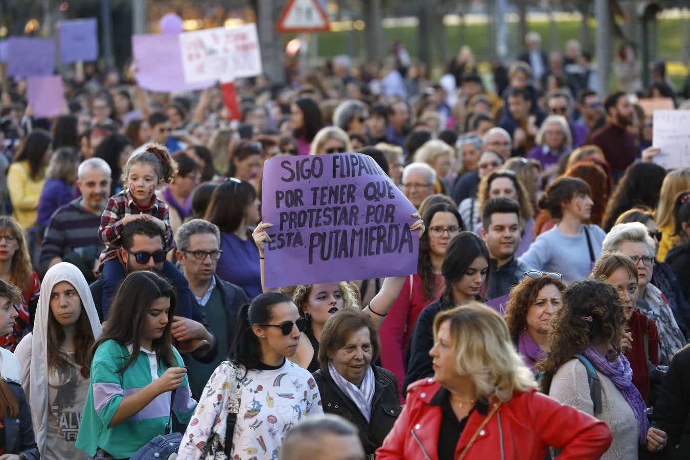 La manifestación del Día de la Mujer, en imágenes