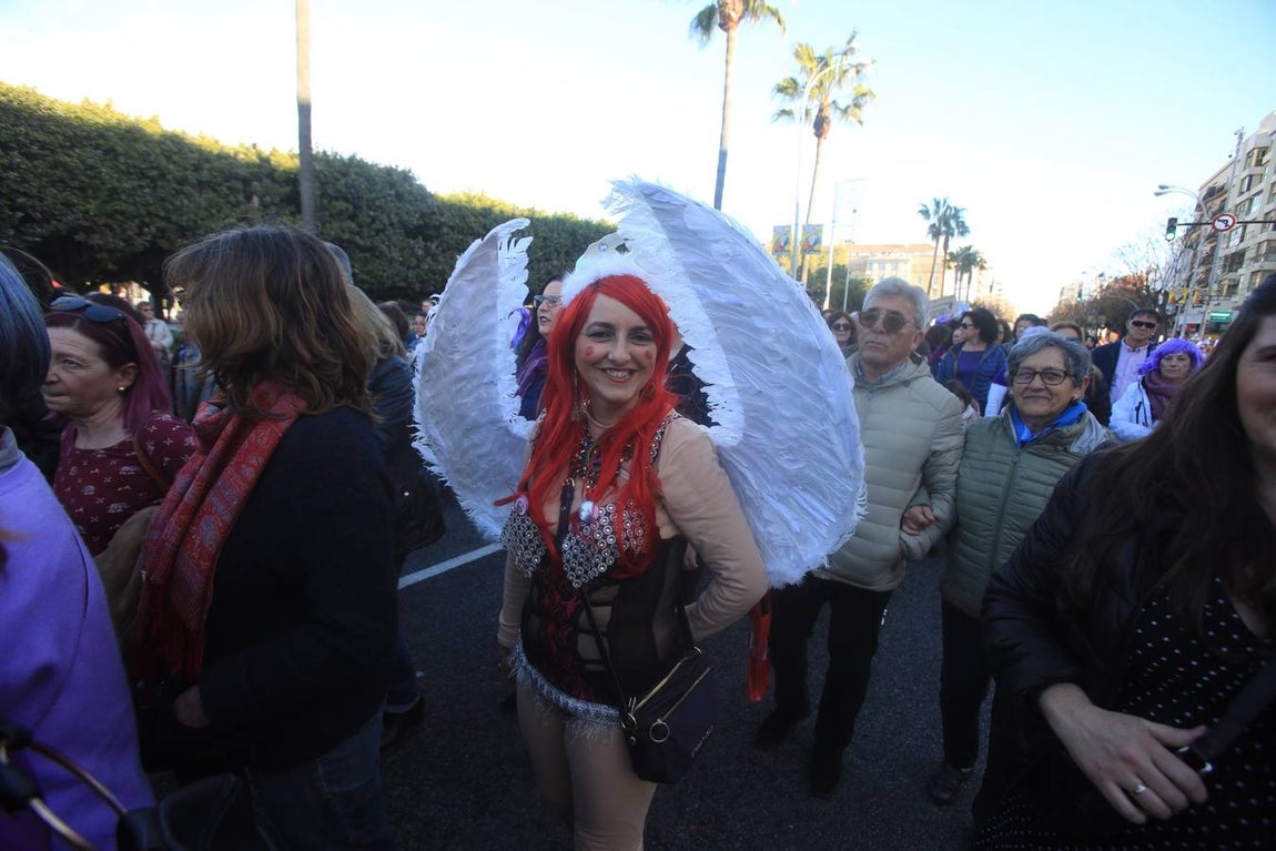 FOTOS: Las imágenes de la marcha del 8-M por Cádiz
