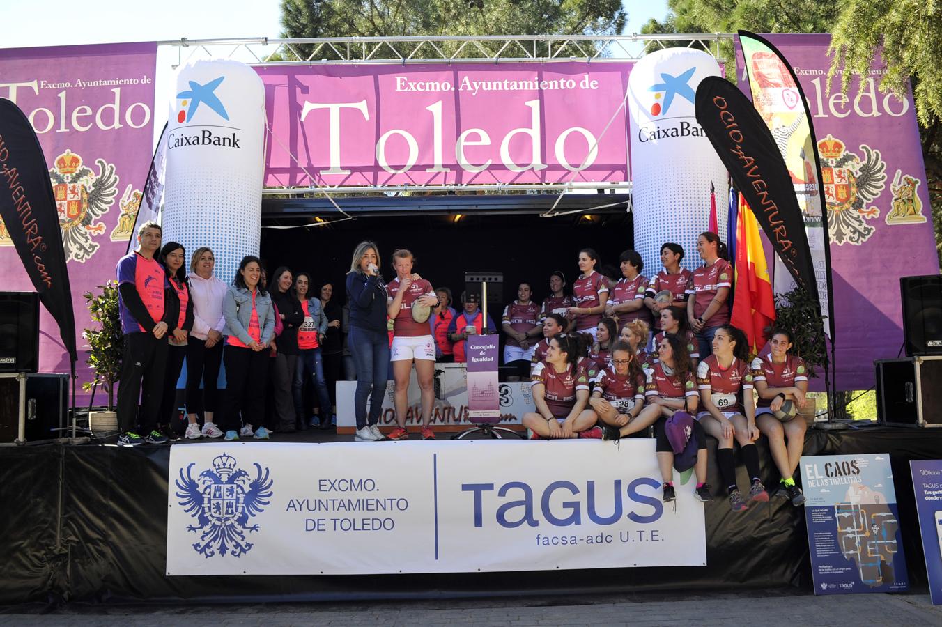 La sexta carrera solidaria «Mujeres y Hombres por la Igualdad» de Toledo, en imágenes