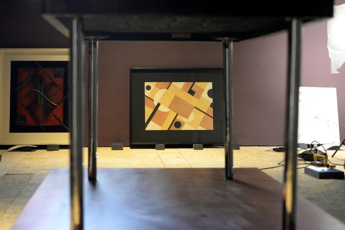 Llegan las primeras obras al Museo de Santa Fe de Toledo