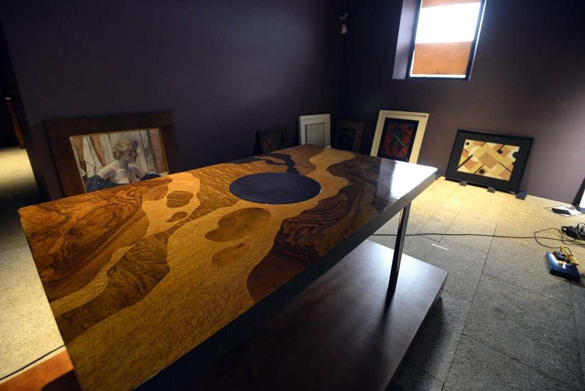 Llegan las primeras obras al Museo de Santa Fe de Toledo