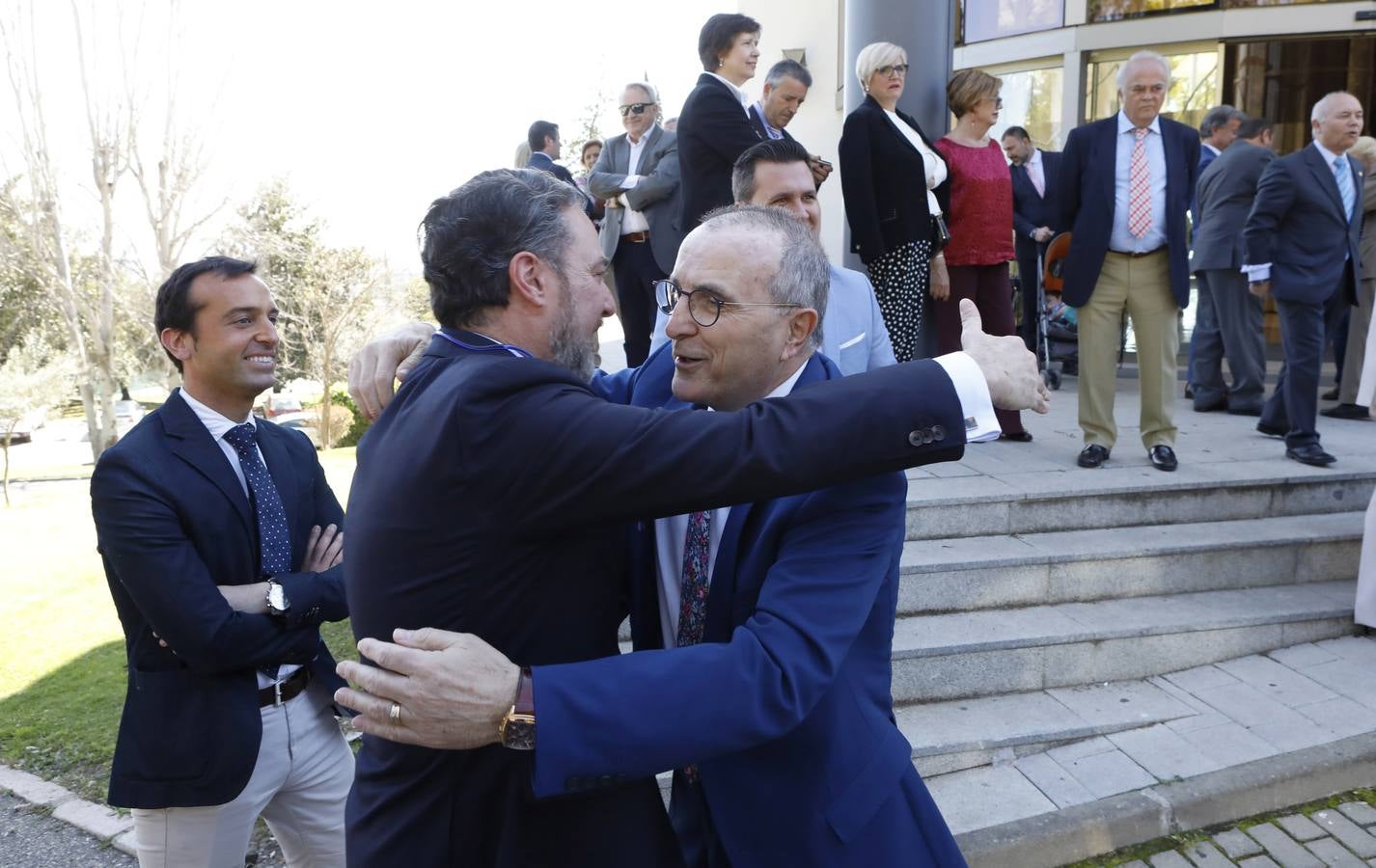 La despedida del comisario de Policía de Córdoba Jesús Gómez, en imágenes