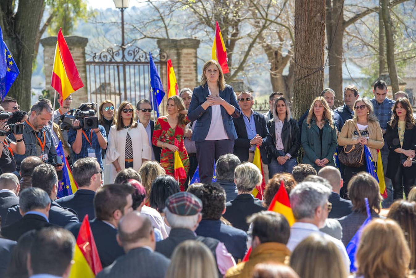 Albert Rivera y Juan Carlos Girau en Toledo