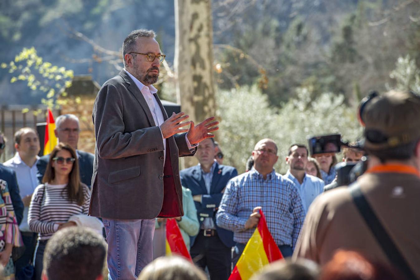 Albert Rivera y Juan Carlos Girau en Toledo