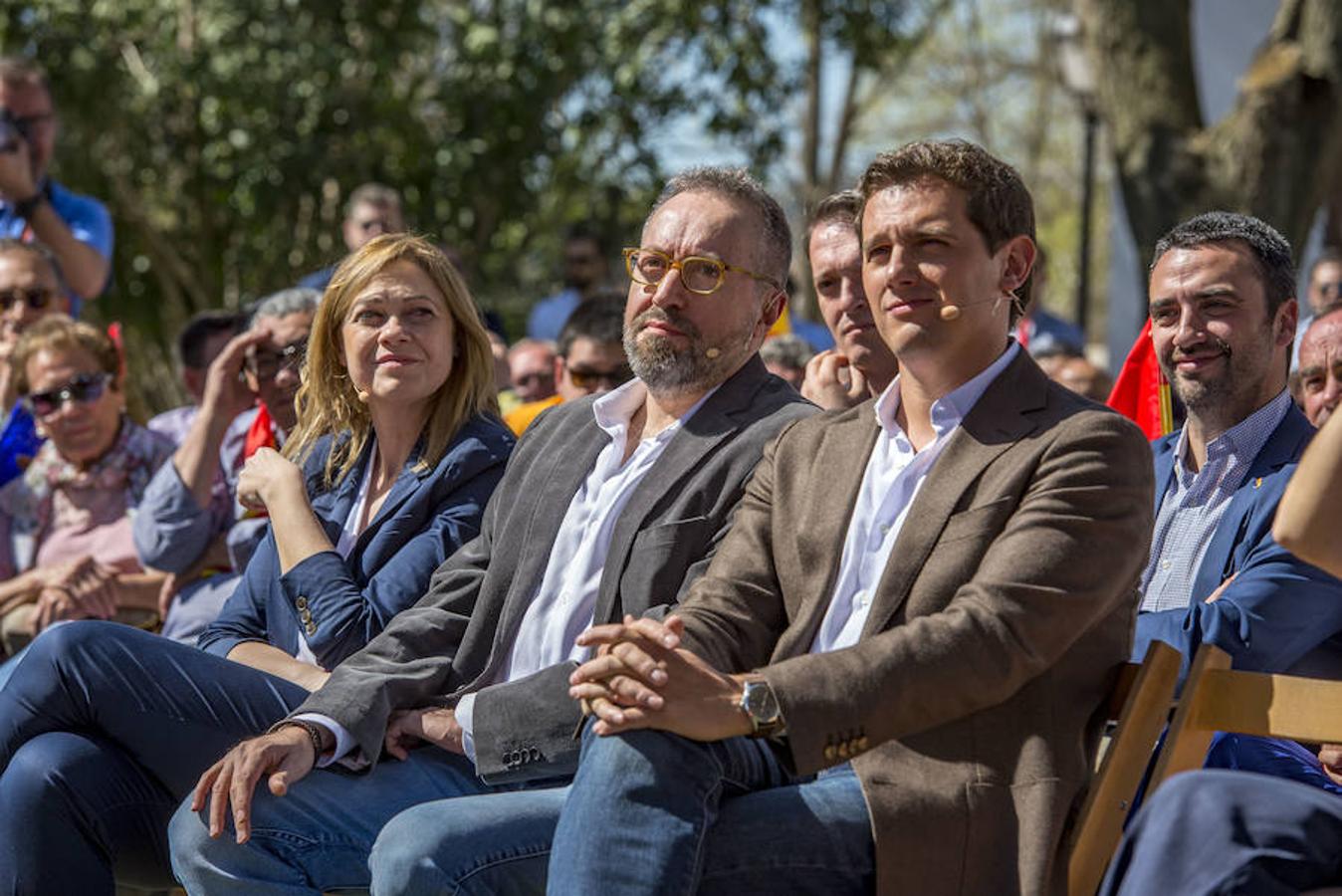 Albert Rivera y Juan Carlos Girau en Toledo