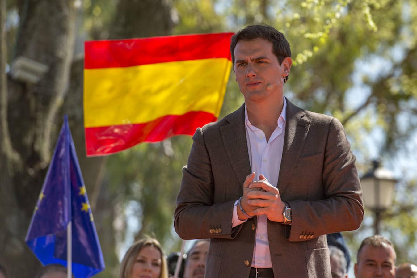 Albert Rivera y Juan Carlos Girau en Toledo