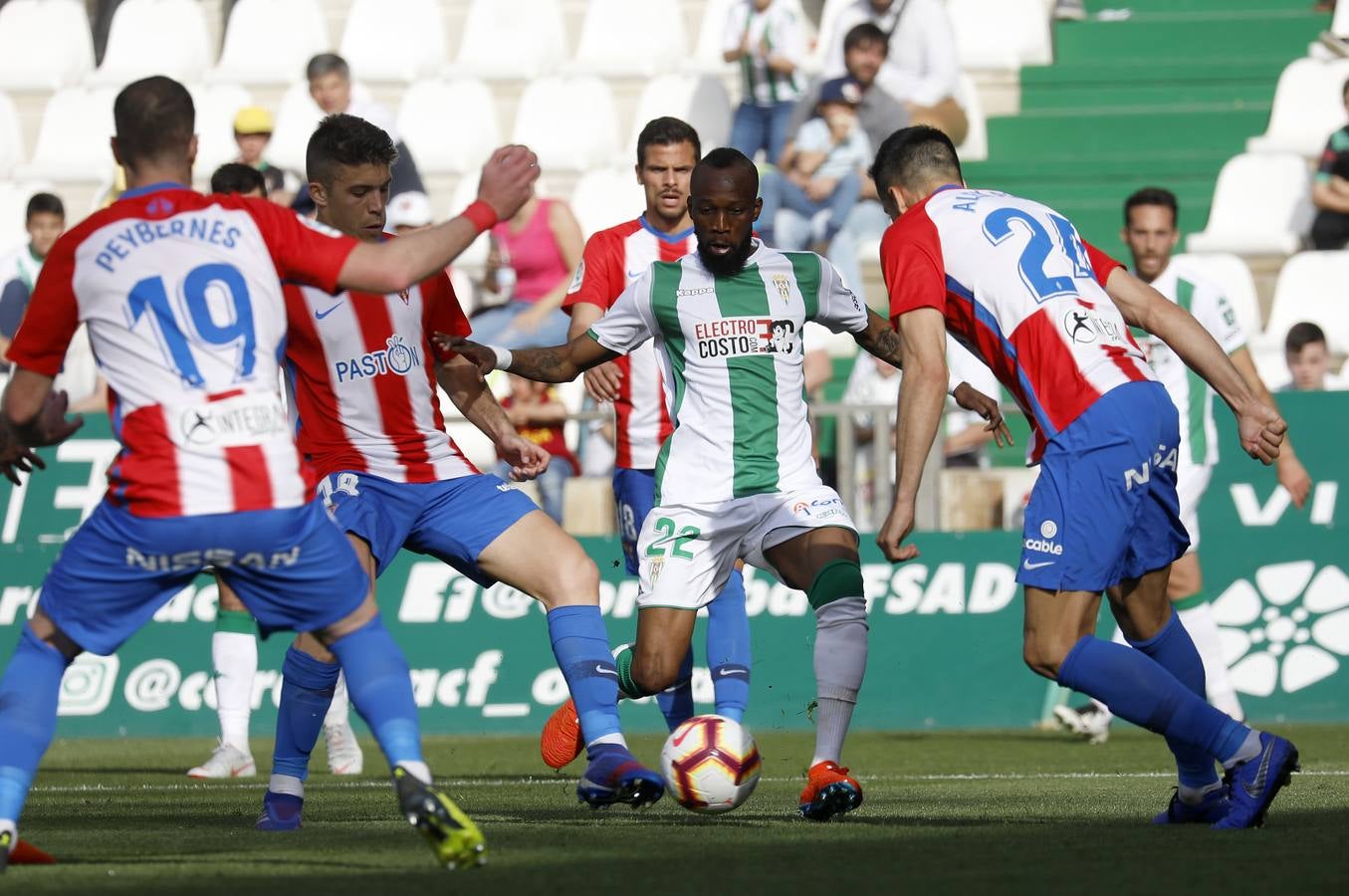 Las mejores imágenes del Córdoba CF-Sporting