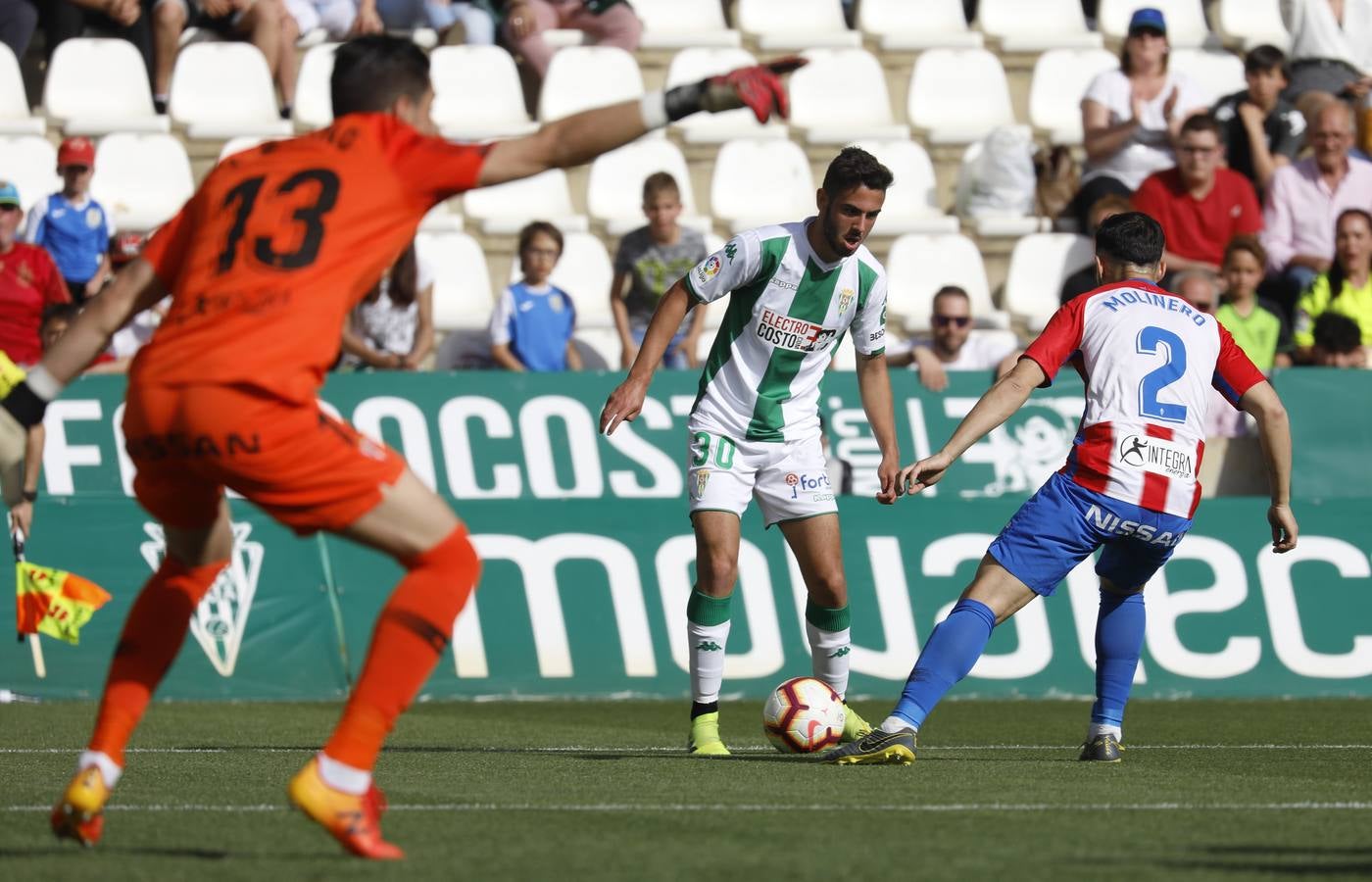 Las mejores imágenes del Córdoba CF-Sporting