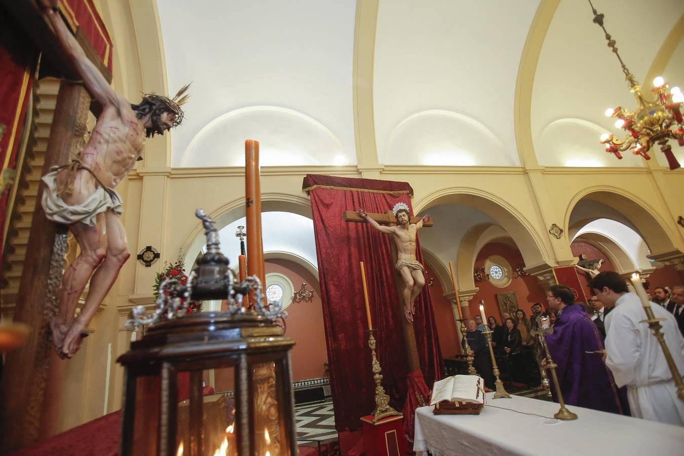 La bendición de la nueva imagen de San Dimas en Córdoba, en imágenes