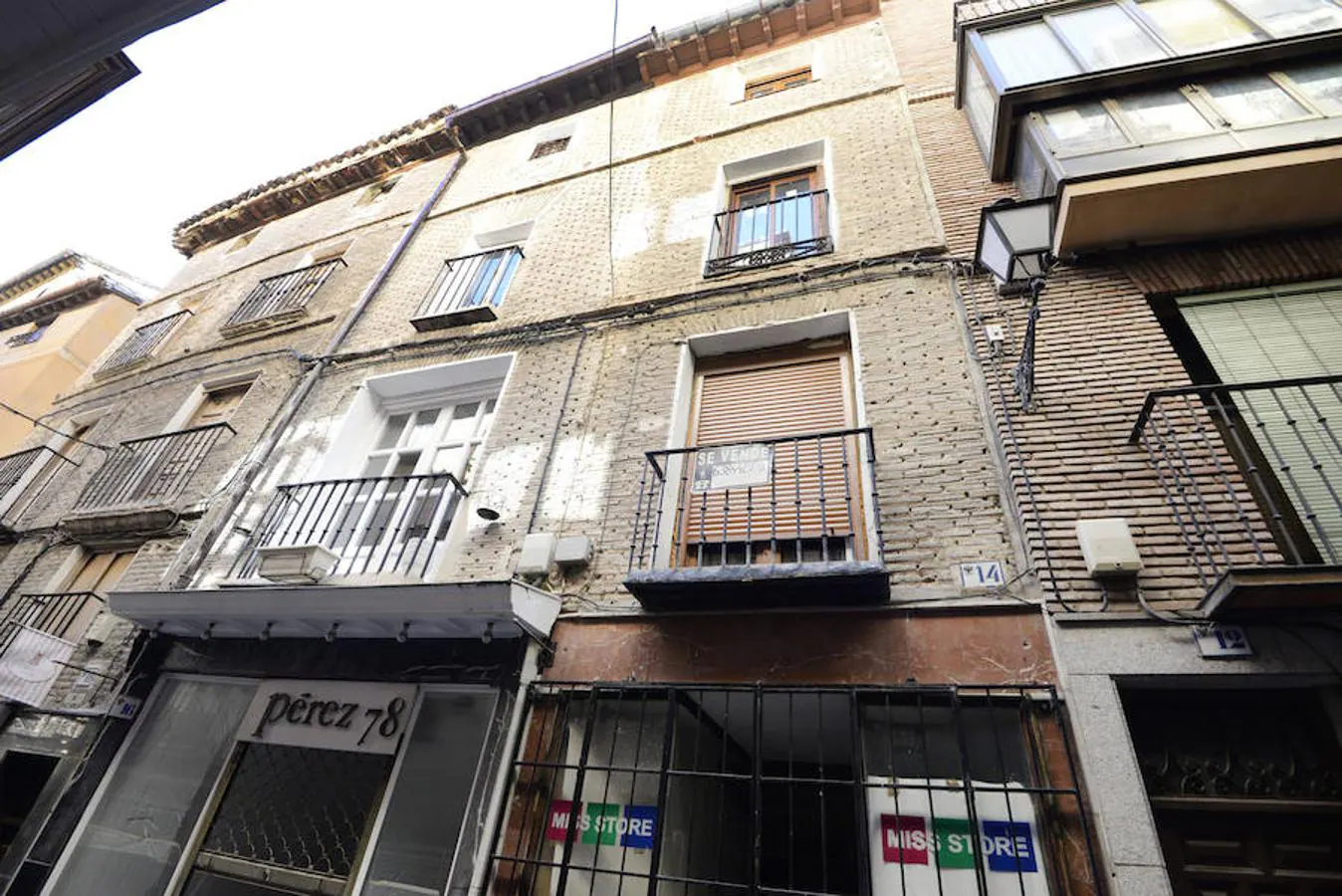 Edificio en la calle Martín Gamero. 