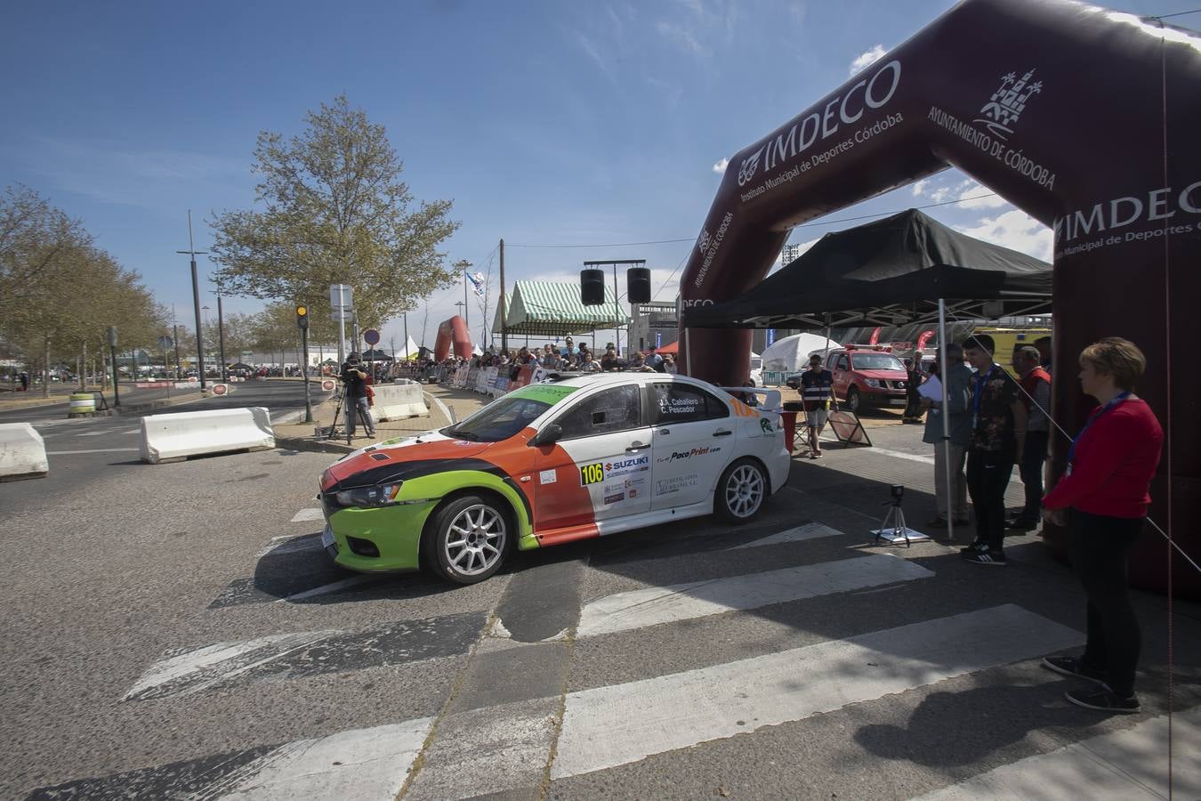 La segunda etapa del Rallye Sierra Morena, en imágenes