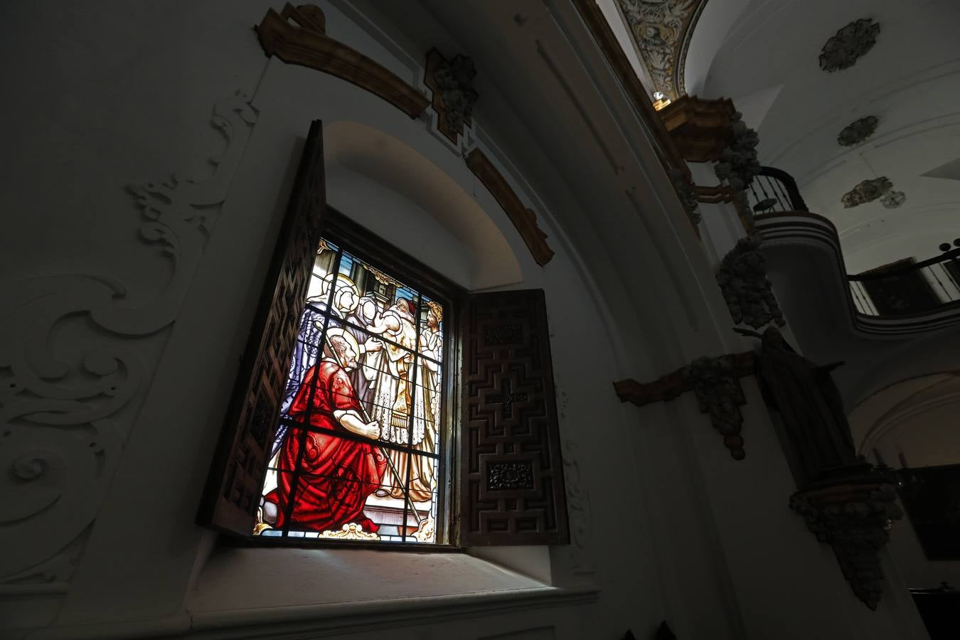 Los secretos de la capilla de la Asunción, en el Instituto Góngora de Córdoba, en imágenes