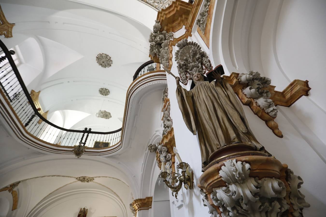 Los secretos de la capilla de la Asunción, en el Instituto Góngora de Córdoba, en imágenes