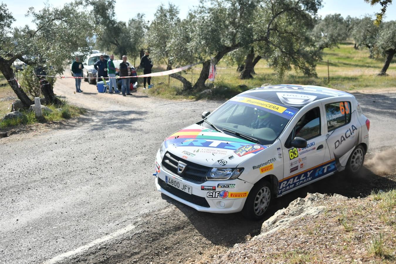 La segunda etapa del Rallye Sierra Morena, en imágenes