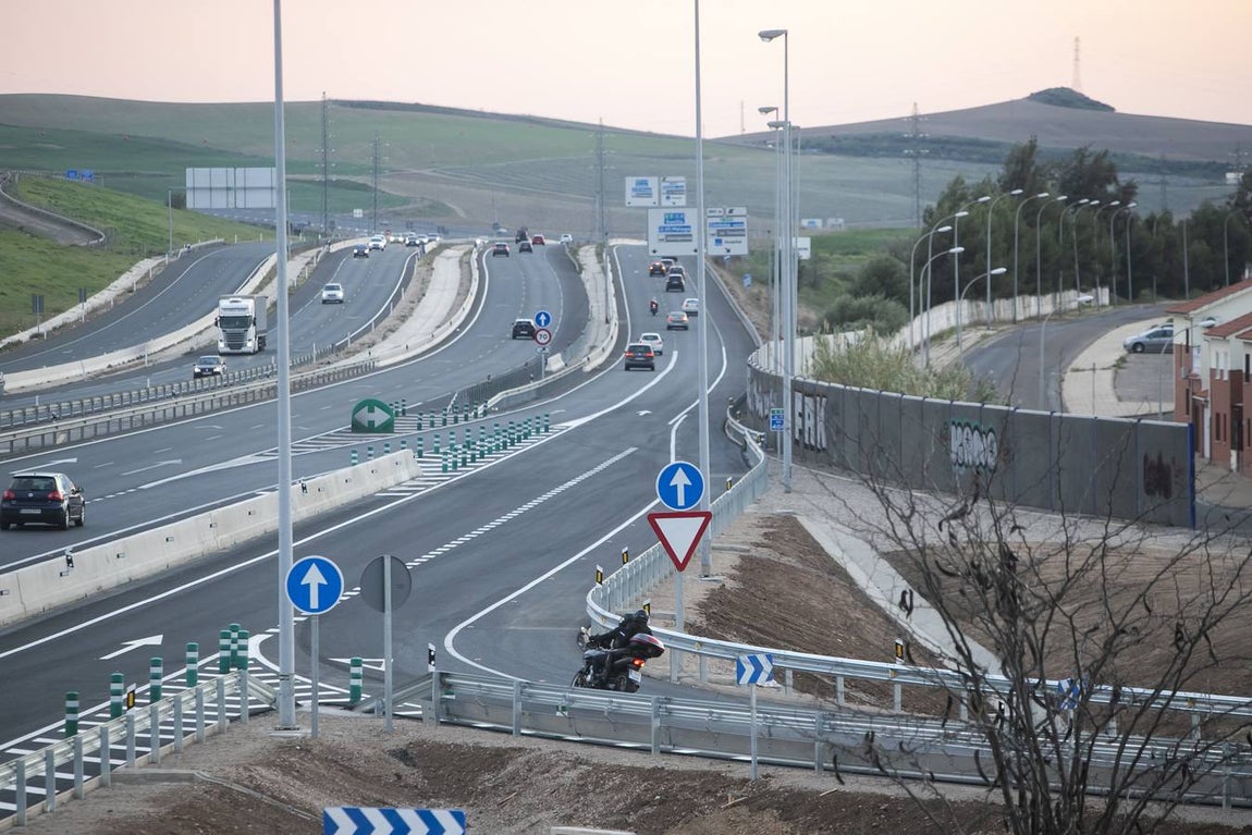 La apertura del nuevo ramal de la A-4 a su paso por Córdoba, en imágenes