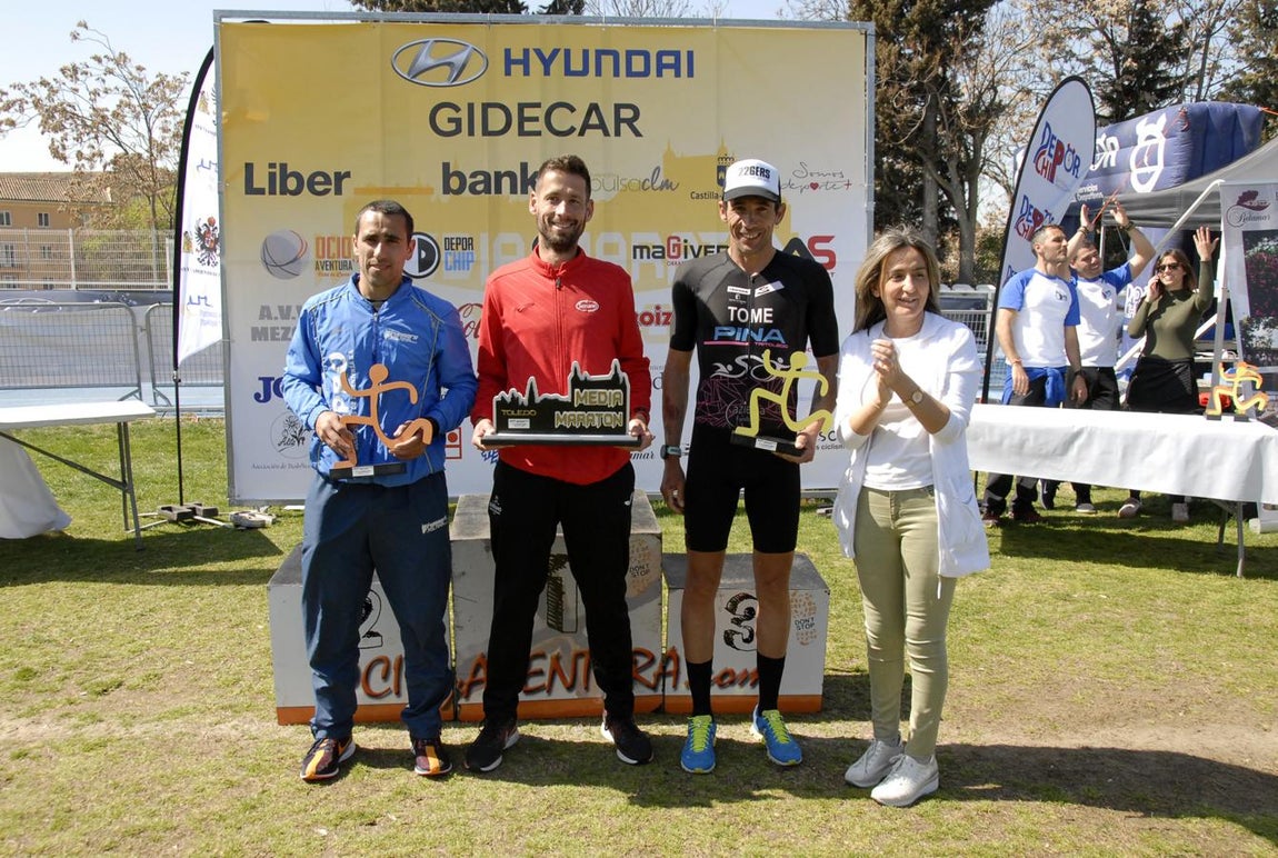 Rafael Martínez-Almeida y Cristina Paloma se alzan con la victoria en la II Media Maratón Toledo