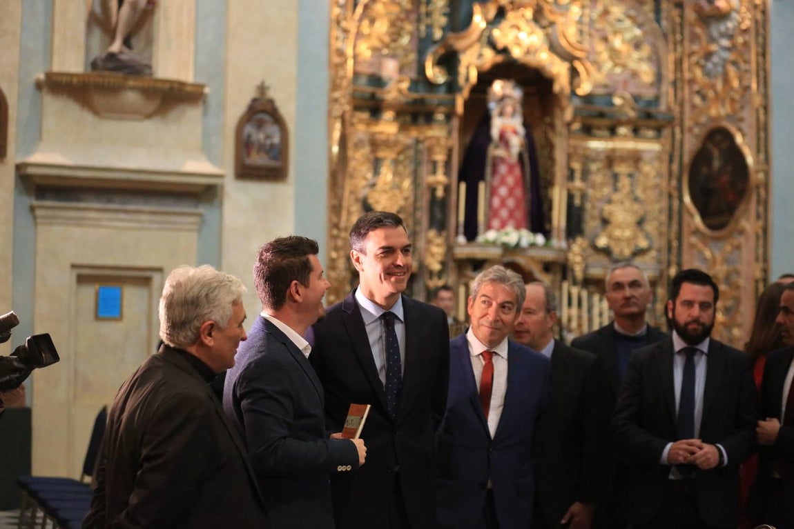 Las fotos de la visita de Pedro Sánchez a Cádiz