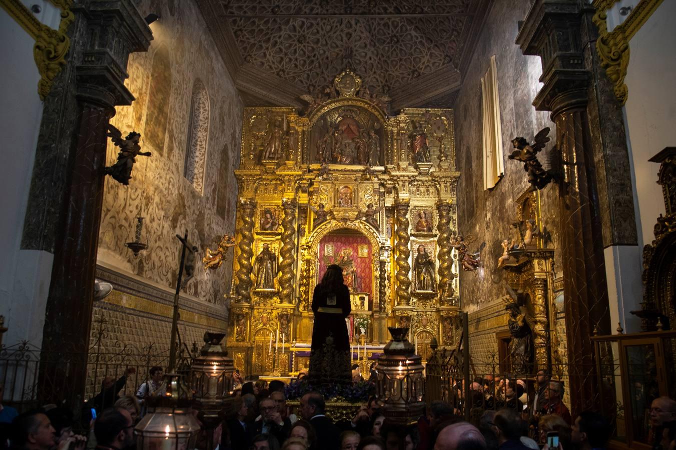 Galería del vía crucis del Cautivo de San Ildefonso