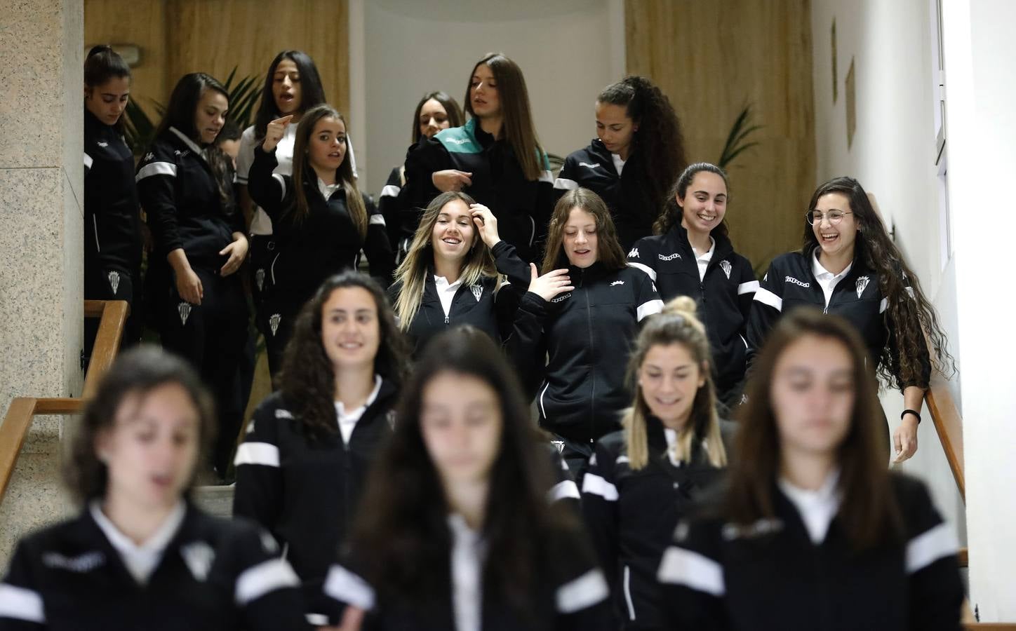 La recepción al Córdoba CF femenino, en imágenes