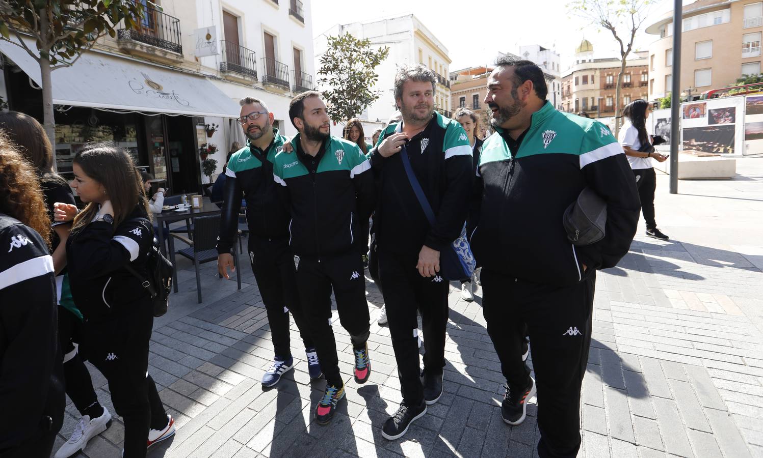 La recepción al Córdoba CF femenino, en imágenes