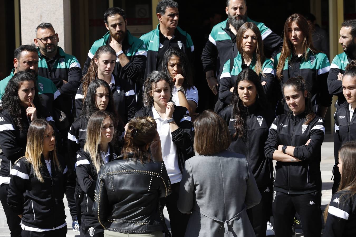 La recepción al Córdoba CF femenino, en imágenes