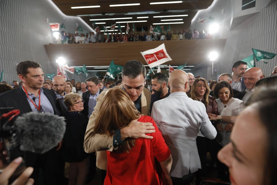 El mitin de Pedro Sánchez en Córdoba, en imágenes
