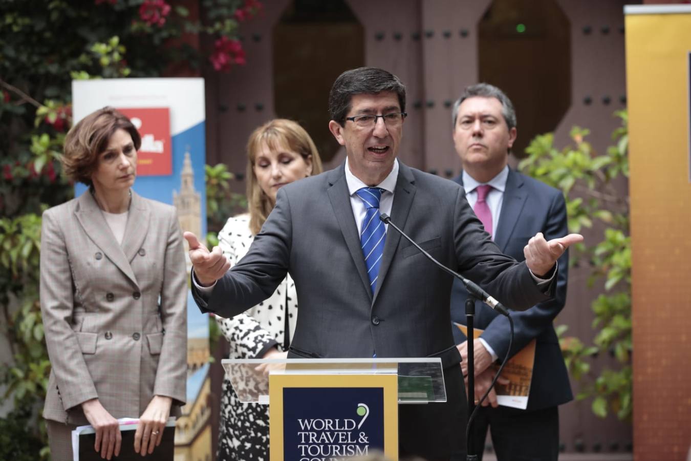 Presentación oficial de la Cumbre Mundial de Turismo 2019 en Sevilla