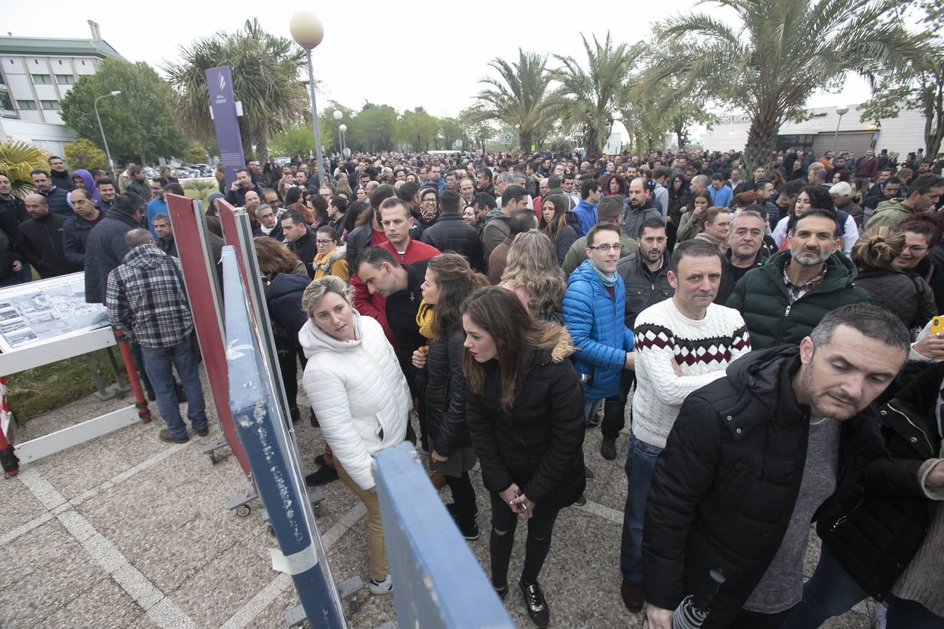 Las oposiciones a Sadeco en el Campus de Rabanales, en imágenes