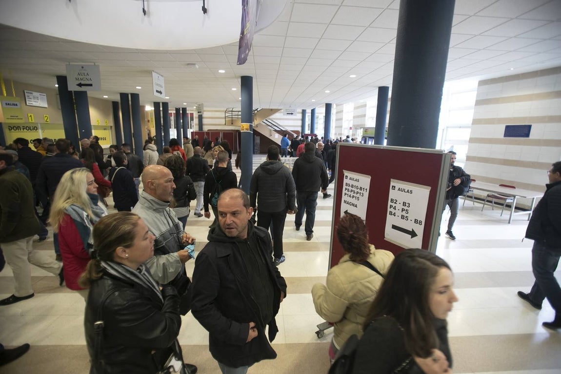 Las oposiciones a Sadeco en el Campus de Rabanales, en imágenes