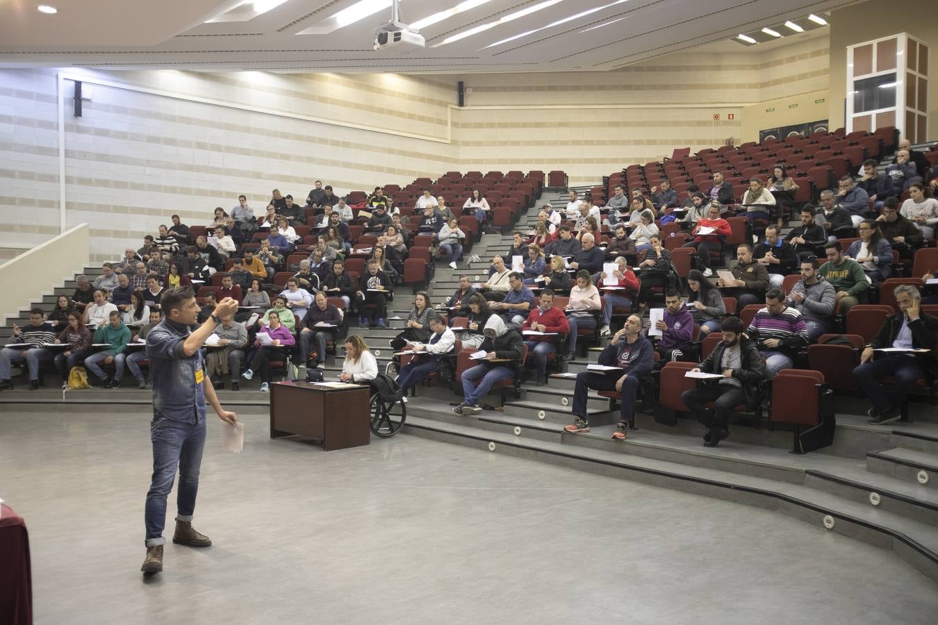 Las oposiciones a Sadeco en el Campus de Rabanales, en imágenes