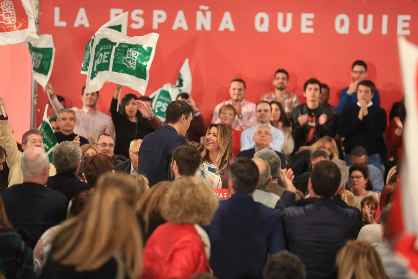 Las imágenes de Pedro Sánchez en Jerez