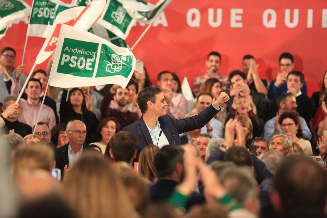 Las imágenes de Pedro Sánchez en Jerez