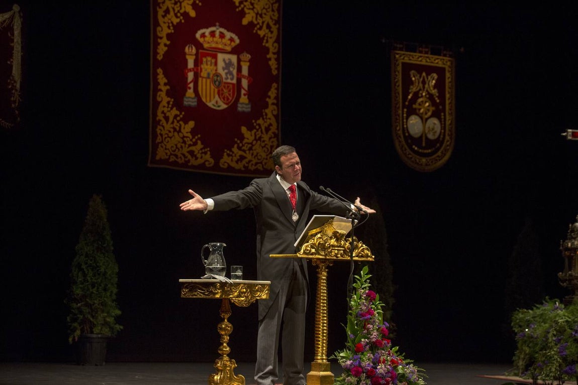 Las imágenes del pregón de la Semana Santa de Cádiz