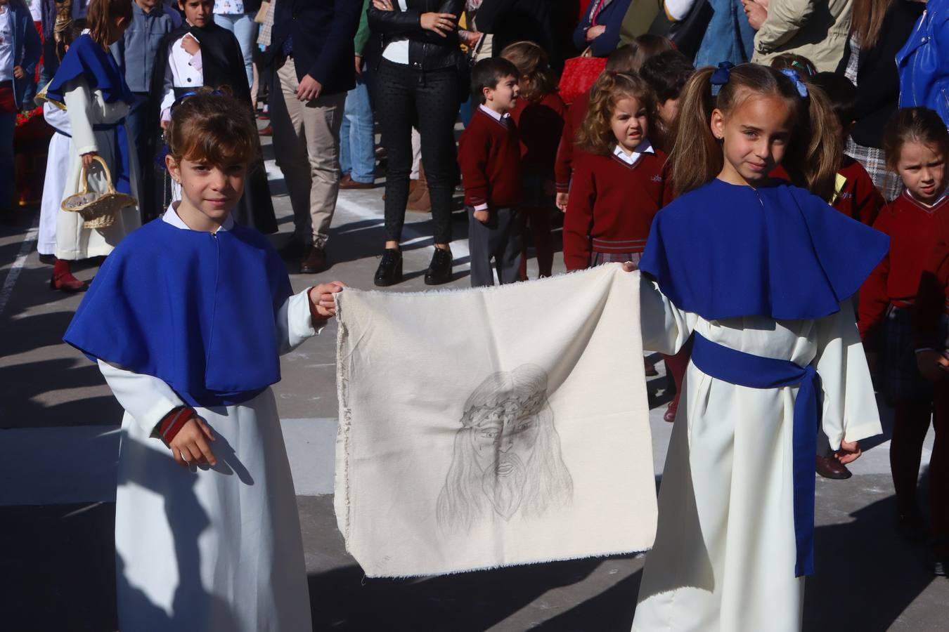 La Semana Santa «chiquita» del colegio La Salle de Córdoba, en imágenes