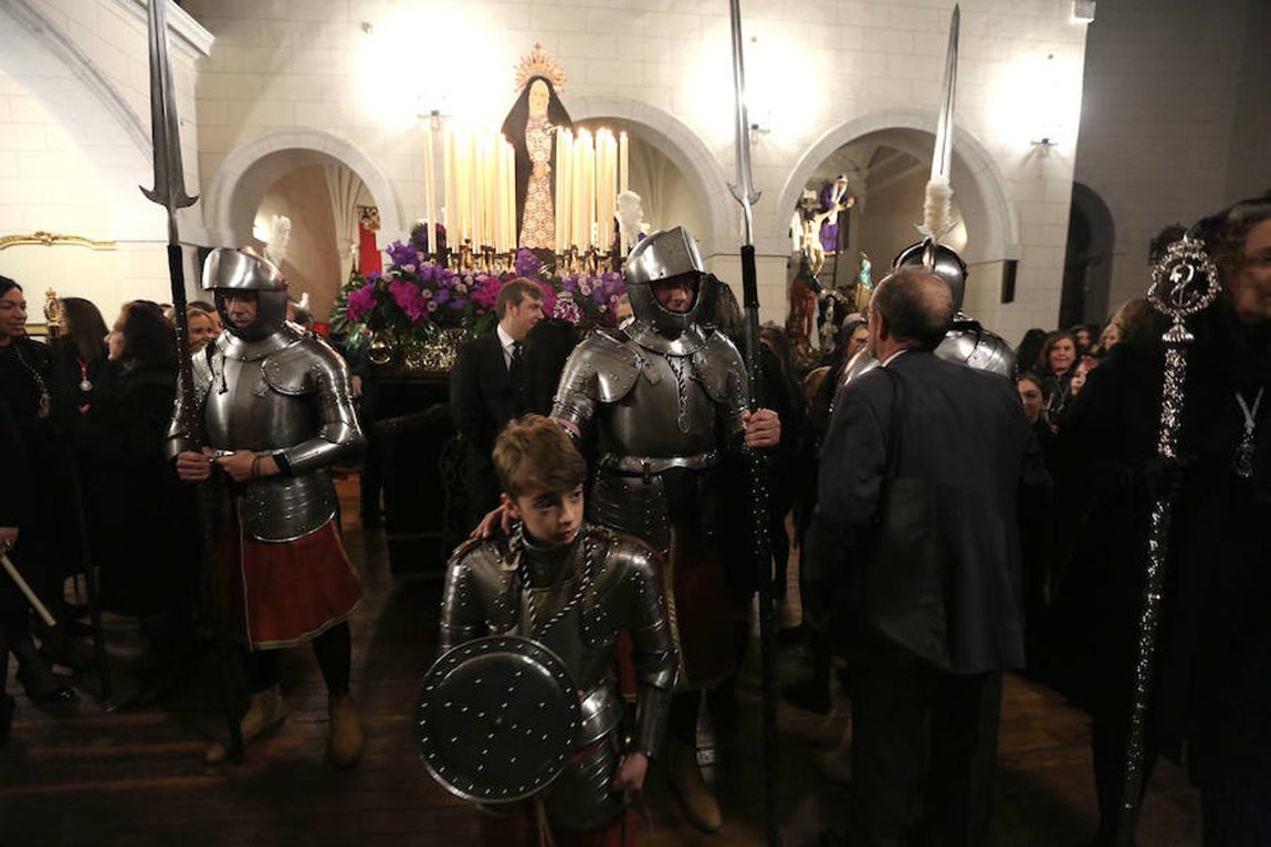 Procesión de la Virgen de la Soledad del Viernes de Dolores