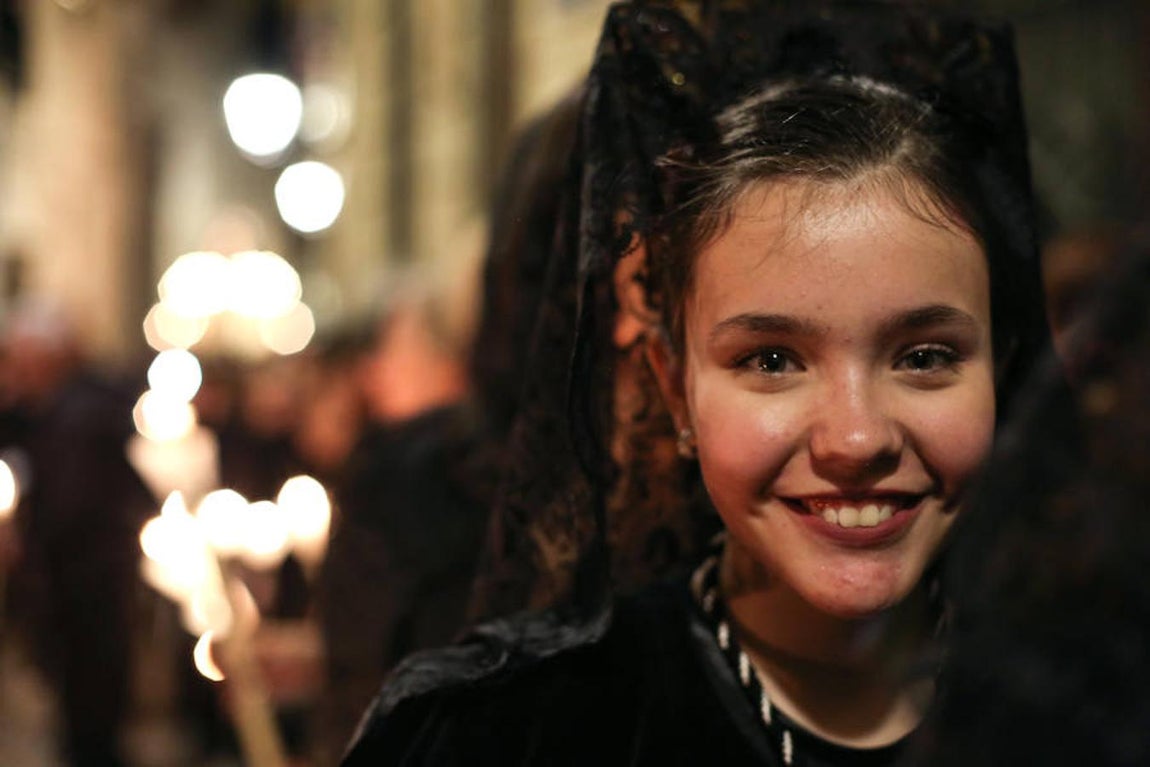 Procesión de la Virgen de la Soledad del Viernes de Dolores