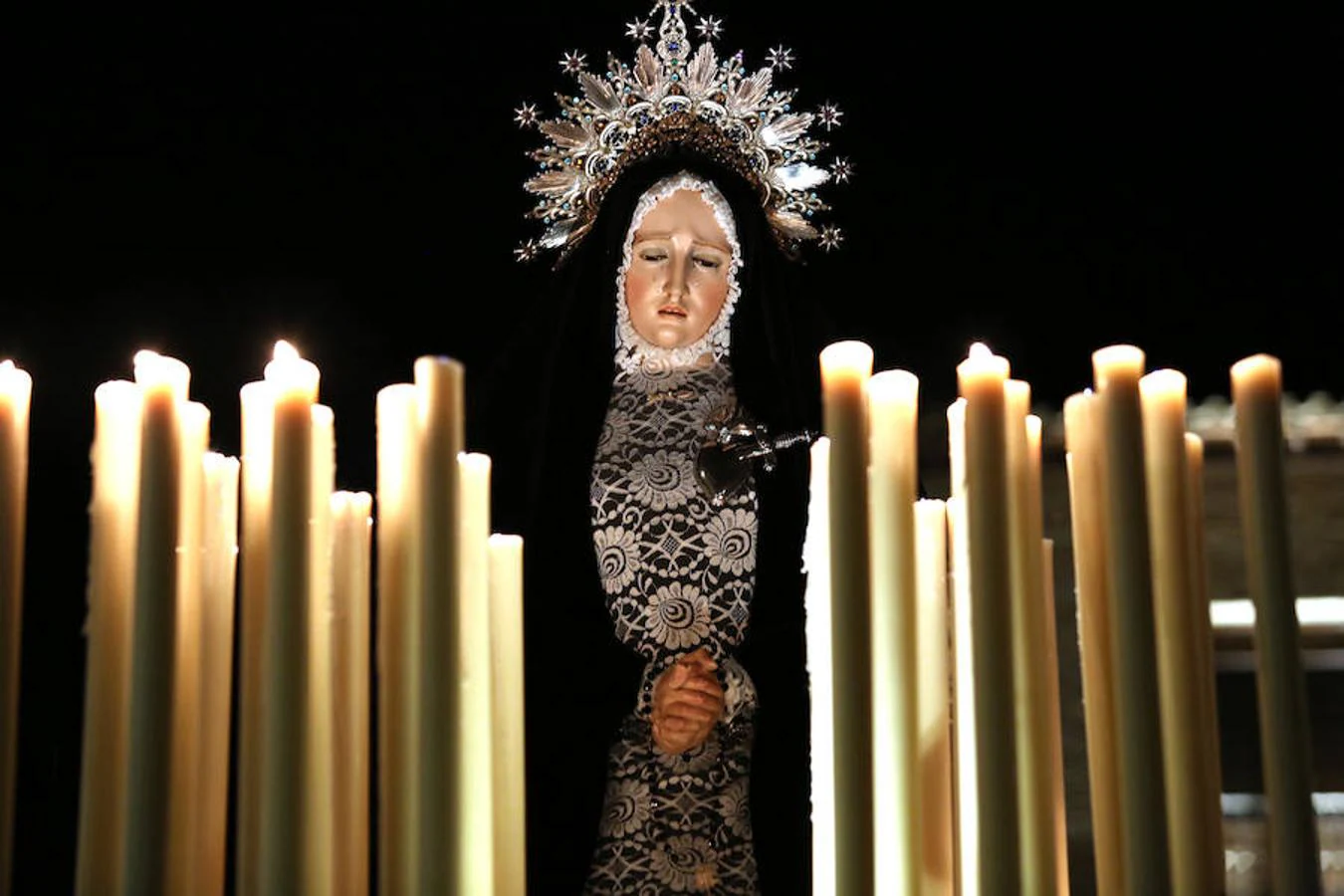 Procesión de la Virgen de la Soledad del Viernes de Dolores