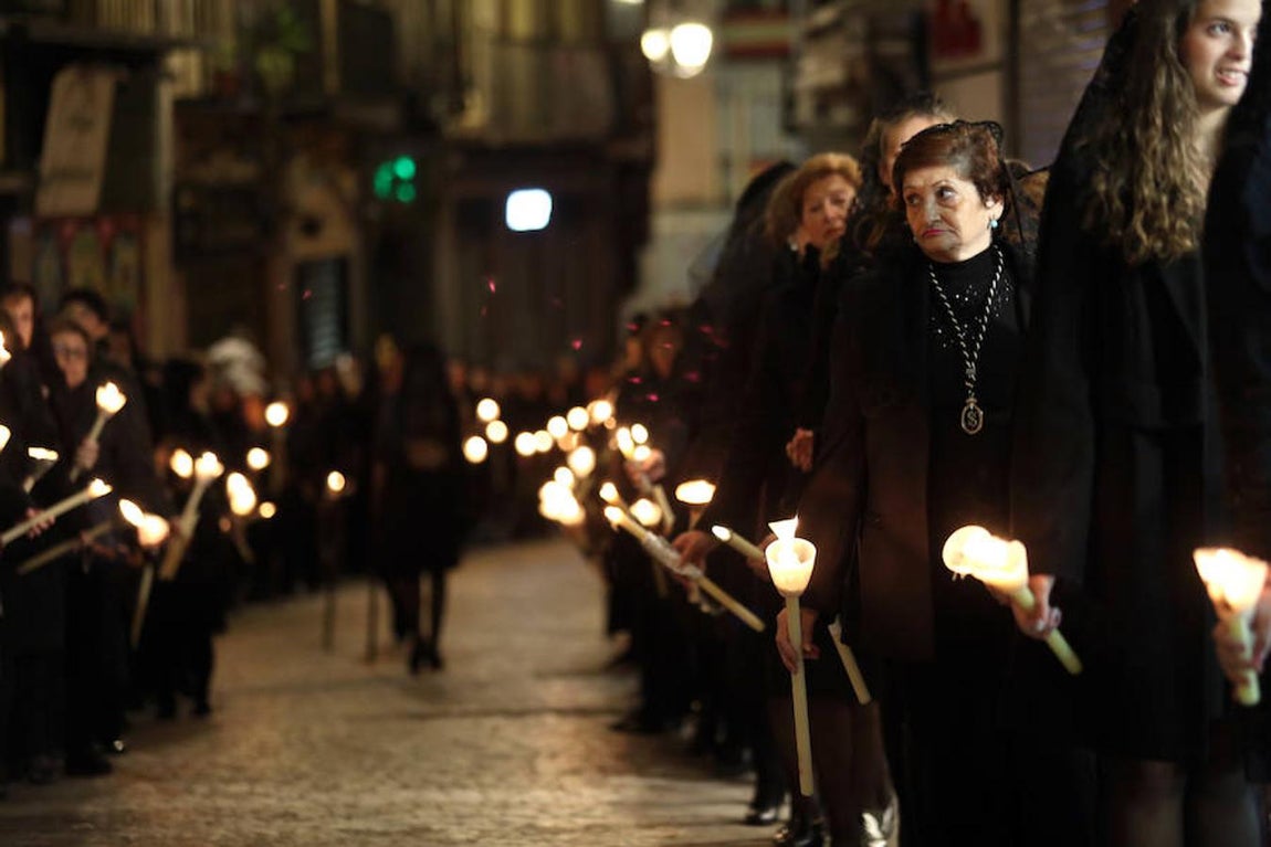 Procesión de la Virgen de la Soledad del Viernes de Dolores