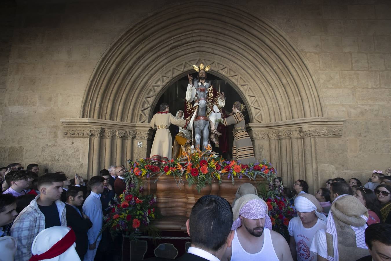 La procesión de la Borriquita de Córdoba, en imágenes