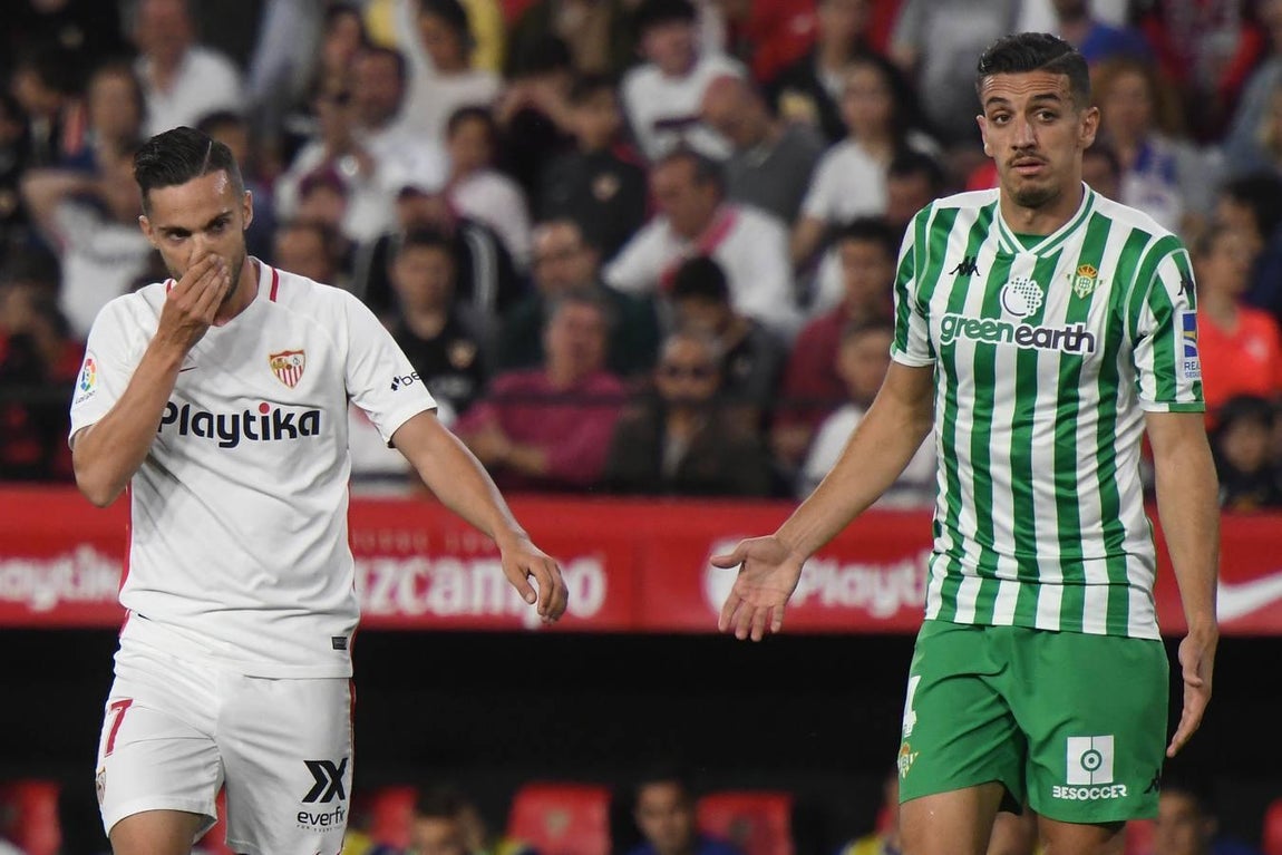 Crónica gráfica del derbi Sevilla-Betis en el Pizjuán