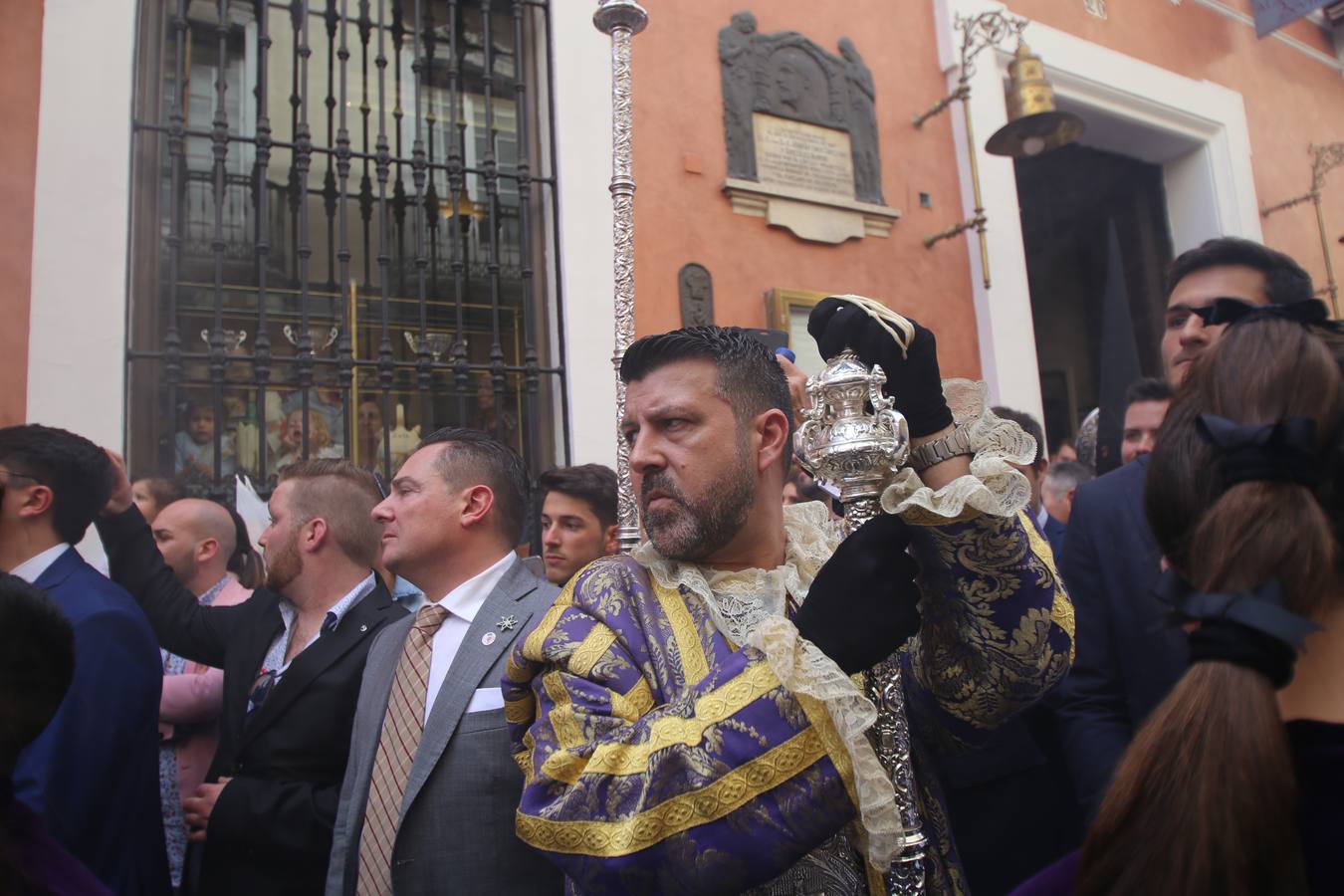 En imágenes, salida procesional de Jesús Despojado el Domingo de Ramos