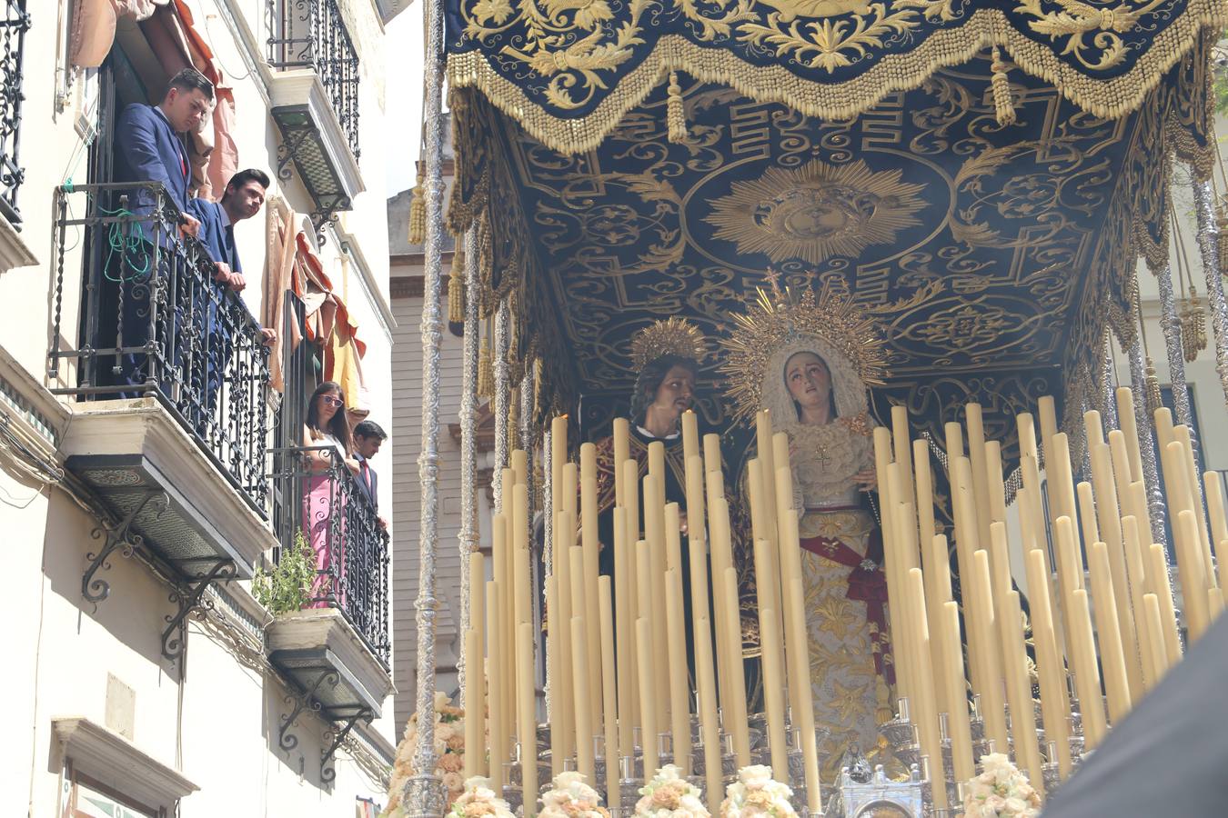 En imágenes, salida procesional de Jesús Despojado el Domingo de Ramos