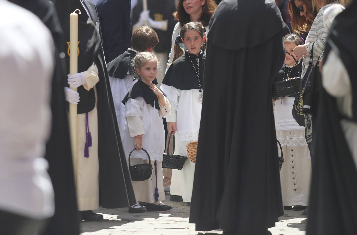 En imágenes, salida procesional de Jesús Despojado el Domingo de Ramos