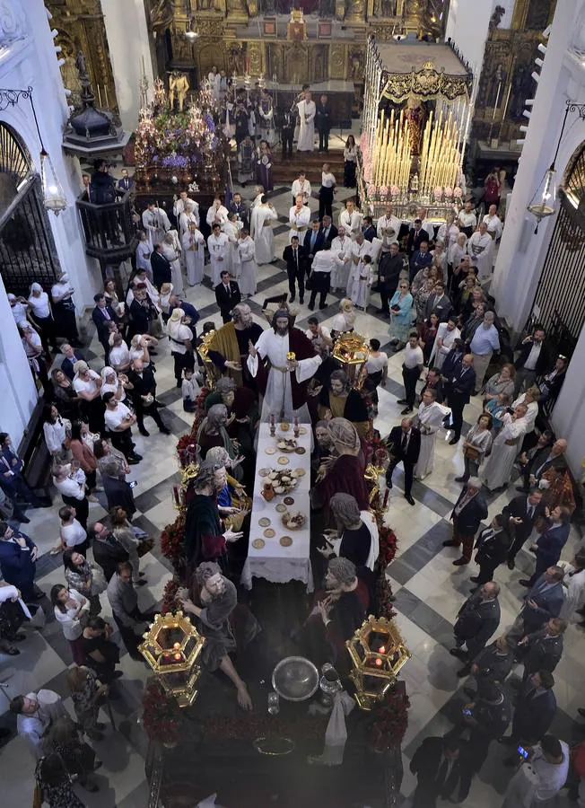 La Cena vuelve a procesionar desde la Iglesia de los Terceros