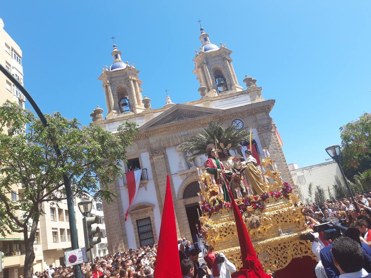 FOTOS: Borriquita en la Semana Santa de Cádiz 2019. Domingo de Ramos