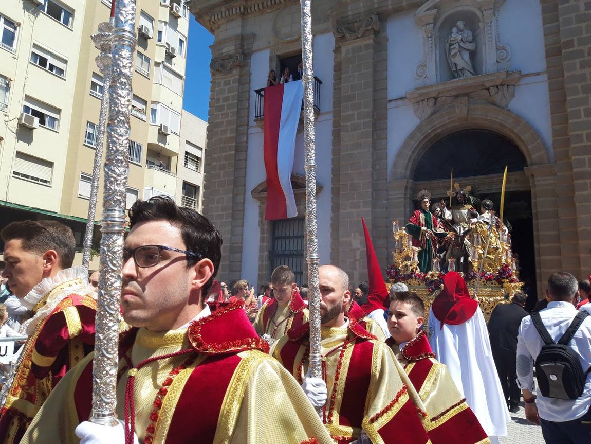 FOTOS: Borriquita en la Semana Santa de Cádiz 2019. Domingo de Ramos
